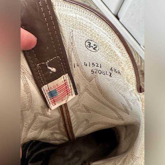 Olathe Boot Co. Brown and Tan Heeled Boots - Picture 7 of 9